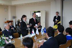 スポーツ交流事業の帰国報告会