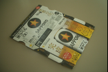缶ビール6本パックの箱