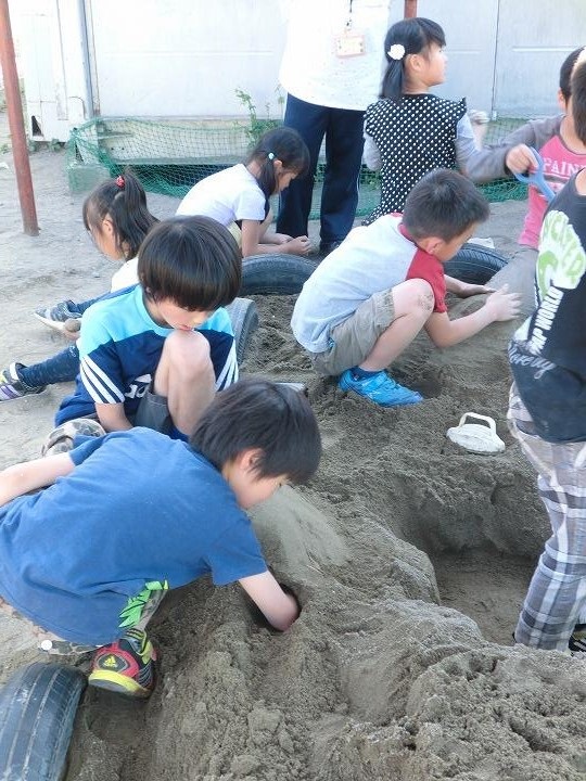 学童保育の様子