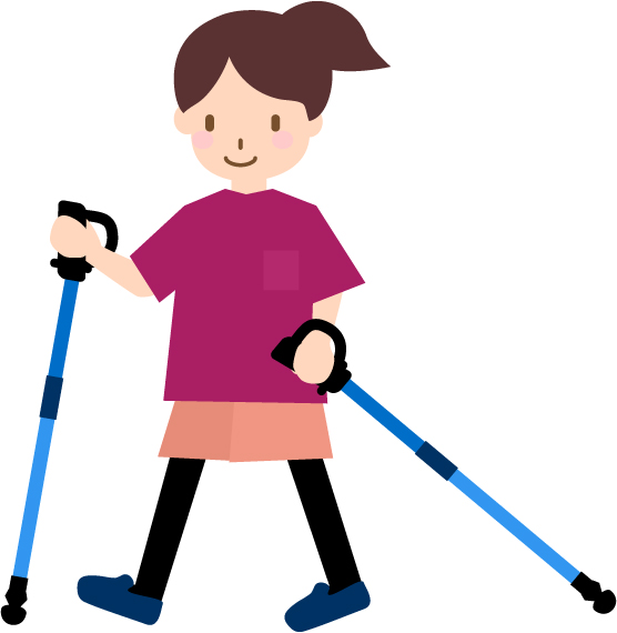 (イメージ)ノルディックウォーキング体験教室(高麗公民館)【3月21日開催】