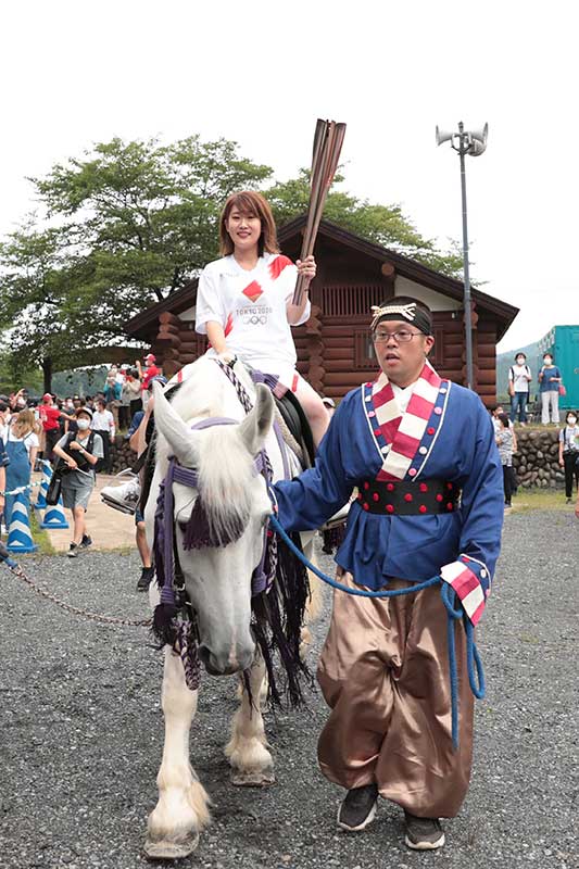 東京2020オリンピック聖火ランナー中村葉子さん