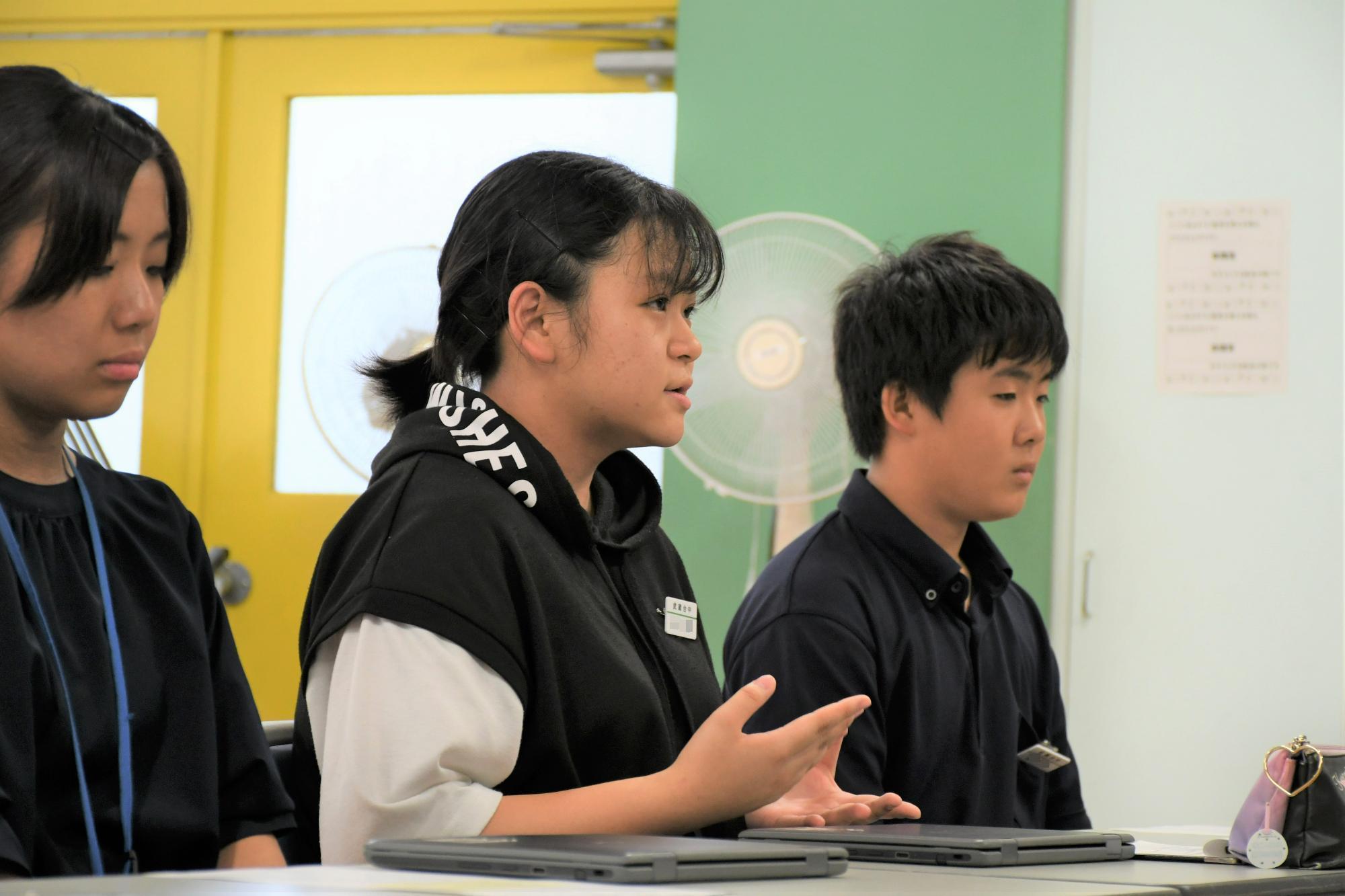 市長と話そう!ふれあいトーク(武蔵台小中学校)