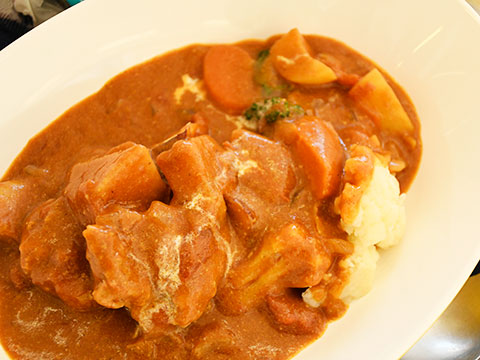 バターチキンアンドナンカレー