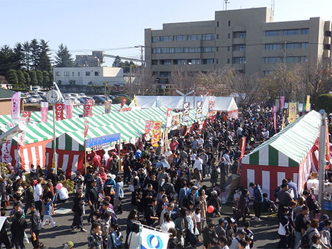 にぎやかにみんな集まる市民まつり