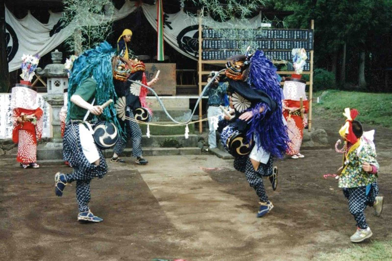 「野々宮の獅子舞」 日高市無形民俗文化財(昭和57年指定)