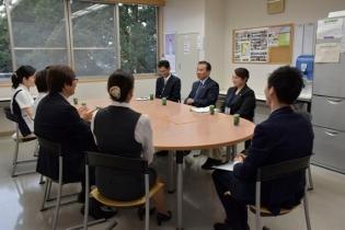市長と話そう!ふれあいトークの写真