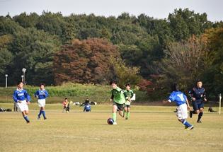 サッカー親善試合の写真2