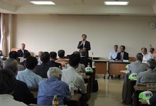区長会定期総会の写真