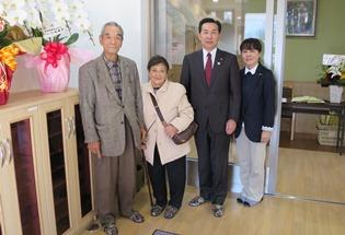 サービス付き高齢者向け住宅「日高のんびり館」の内覧会の写真2
