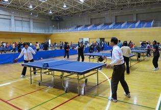 オープン・ラージボール卓球大会の写真2