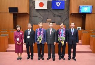 大韓民国烏山市代表団の写真1