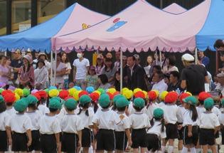 日高富士見台幼稚園・日高こどもえん保育園運動会の写真1