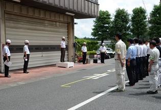 防火訓練の様子の写真1