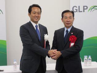 大型物流施設「GLP狭山日高2」の竣工式の写真3