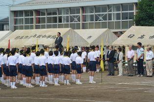 中学校体育祭の写真2
