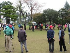 元気会パークゴルフ大会の写真