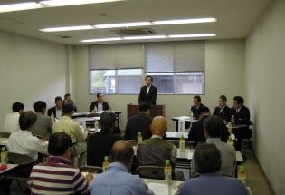 巾着田管理協議会総会の様子の写真