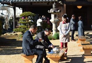 高麗郷古民家での古民家カフェの様子の写真1