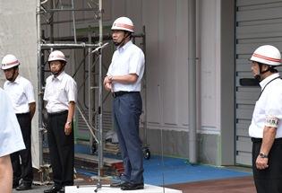 庁舎防火訓練の写真1
