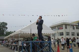 高根小学校の運動会の写真1