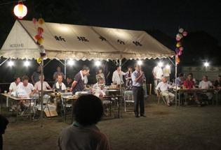 新堀東分館納涼盆踊り大会の写真1