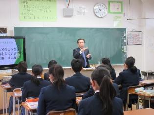 高麗中学校土曜授業の写真