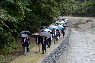 高麗川遊歩道一部完成おひろめ会の写真2