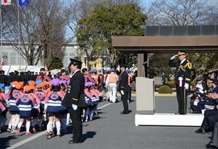 日高市消防団60周年記念出初式の様子の写真2