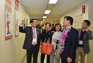 大韓民国烏山市代表団の写真2