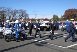 年末年始警戒・冬の交通事故防止運動出陣式の写真2