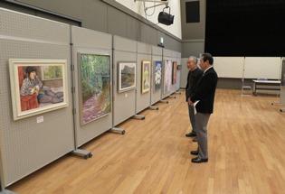 絵画グループ31展の写真