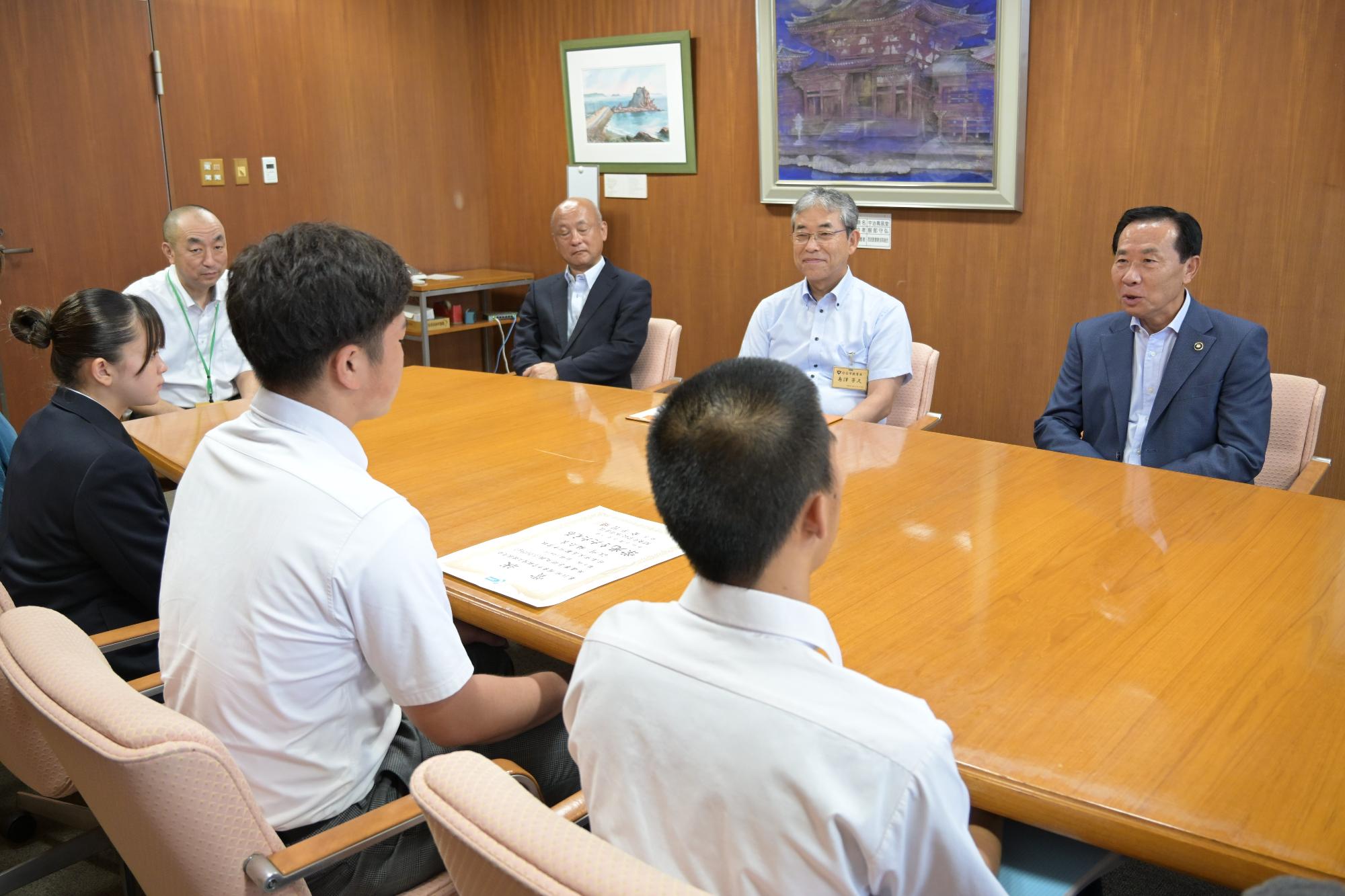 表敬訪問2