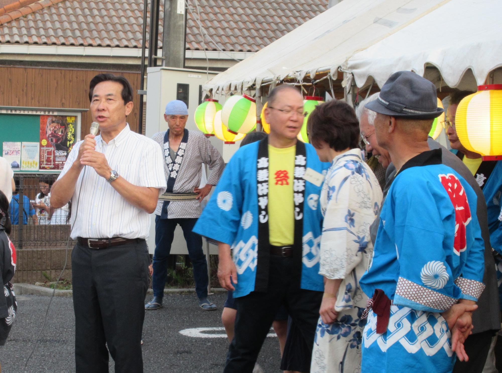 夏祭り高萩ばやし