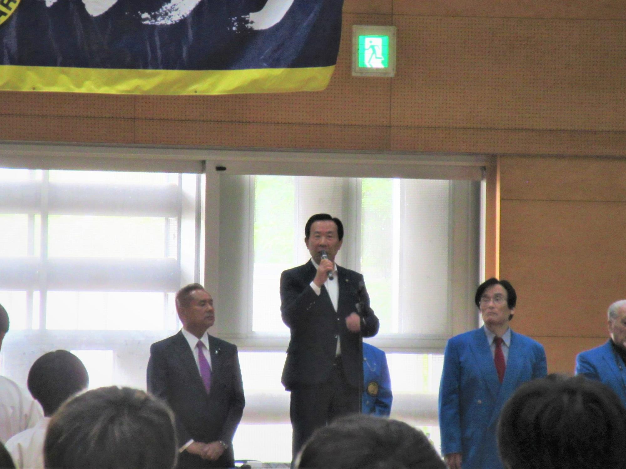 風林火山空手道選手権大会1