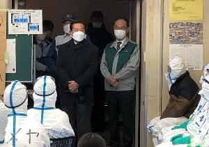 県知事来訪