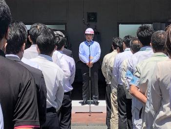 庁内防火訓練