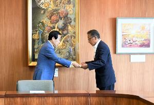 優秀建設工事受注者表彰
