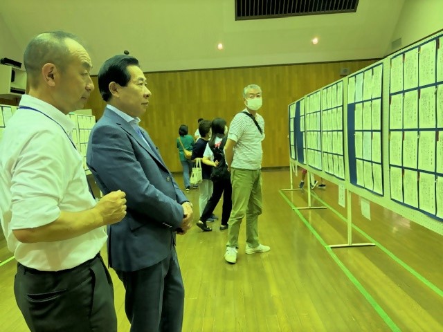 市内硬筆展覧会
