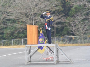 日高市消防団特別点検の写真