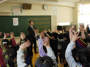 高萩小3年生からの歌のプレゼント