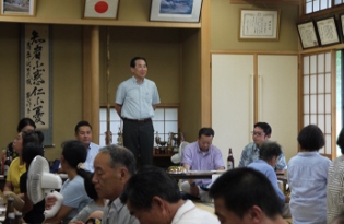 平沢上組区納涼会