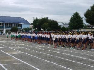 なかよし運動会開会式の写真