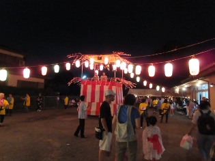 高萩第3区盆踊り大会の写真