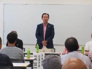 ソフトボール大会開会式の写真