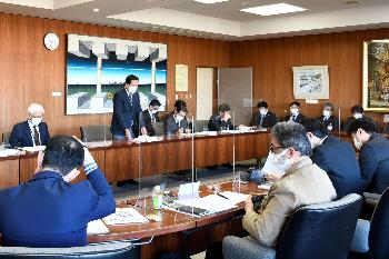 定例記者会見