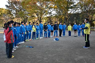 高根中学校の部活動の様子の写真4