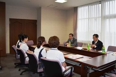 旭ケ丘病院におけるふれあいトークの写真2