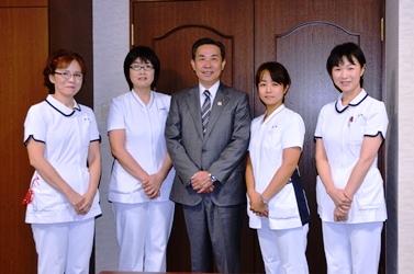 旭ケ丘病院におけるふれあいトークの写真4