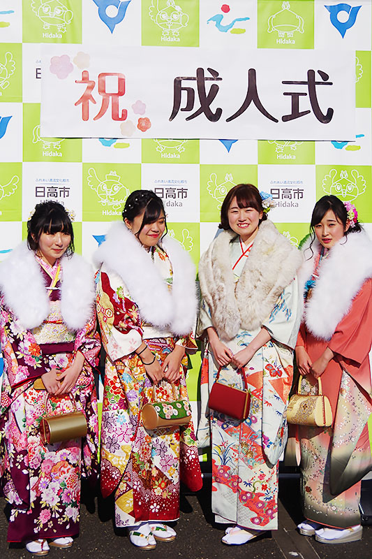 写真撮影する新成人5