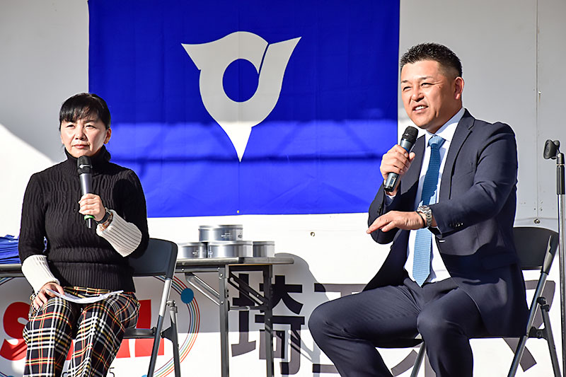トークショーの様子